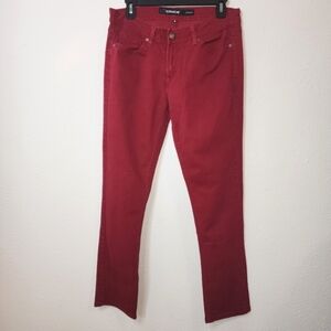 Vintage Jordache brick red skinny  jean